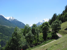 Blick Richtung Zermatt